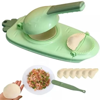 2 in 1 Dumpling Maker Press and press, Green