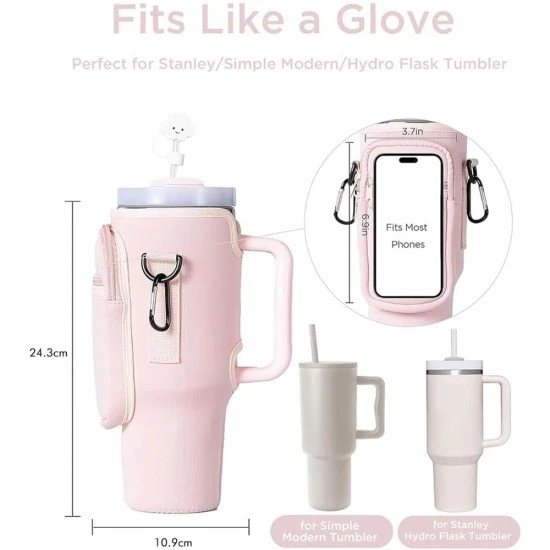 Shop quality Billz Buddy Tumbler Accessory Bag for S well XL & Stanley 40oz Travel Mug - Pink in Kenya from vituzote.com Shop in-store or online and get countrywide delivery!