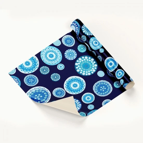 Wrapping Gift Paper with Blue Abstract Flowers Pattern - 59.5cm W X 42cm L, WPBLUE Shop quality Wrapping Gift Paper with Blue Abstract Flowers Pattern - 59.5cm W X 42cm L in Kenya from vituzote.com Shop in-store or online and get countrywide delivery!