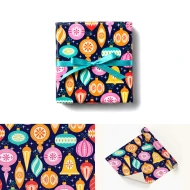 Wrapping Gift Paper Festive Pattern - 59.5cm W X 42cm L