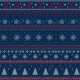 Wrapping Gift Paper Festive Knitted Pattern - 59.5cm W X 42cm L