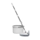 Easy Housewares Clean Water Spin Mop with 360° rotating mop head - White