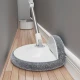 Easy Housewares Clean Water Spin Mop with 360° rotating mop head - White