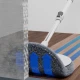Easy Housewares Clean Water Spin Mop with 360° rotating mop head - White