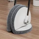 Easy Housewares Clean Water Spin Mop with 360° rotating mop head - White