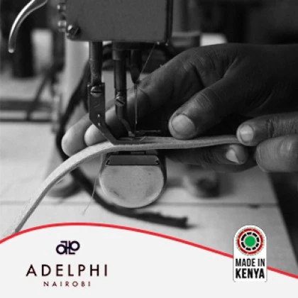Adelphi handcrafted leather goods and accessories, designed in Kenya