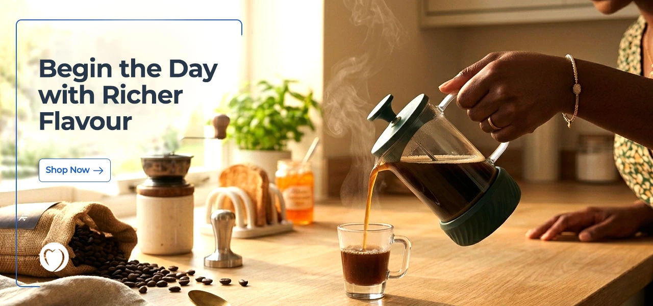 Cafetiers and cofee presses available at vituzote.com