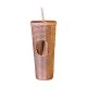 Shop quality Gleamy Studded Double-Walled Tumbler with Lid and Straw - Iridescent Copper Coated, 710 ml in Kenya from vituzote.com Shop in-store or online and get countrywide delivery!