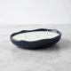 Dunlem Global Medium Oval Candle with Wavy Edge , Blue - Sage & Black Pepper