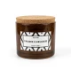 Dunelm Cosy Home Cinnamon & Sandalwood Scented Candle