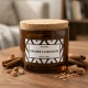 Dunelm Cosy Home Cinnamon & Sandalwood Scented Candle