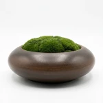 Dunelm Faux Moss in a Bowl- 34cm Diameter