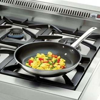 Neville GenWare Economy Non Stick Stainless Steel Frying Pan 28cm 28 x 5cm (Dia x H)