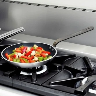 Neville Genware Non Stick Teflon Aluminium Blinis Pan 15cm