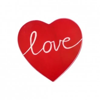 Undugu Heart Shaped Trinket Dish with Cover - Love 