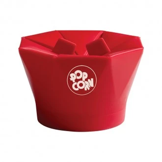 Chef'n PopTop Microwave Popcorn Popper (Cherry)