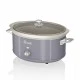 Shop quality Swan Retro 6.5 Litre Slow Cooker, 3 Temperature Settings, Removable Ceramic Inner Pot, Power on Indication, Glass Lid, 120W, Grey in Kenya from vituzote.com Shop in-store or online and get countrywide delivery!