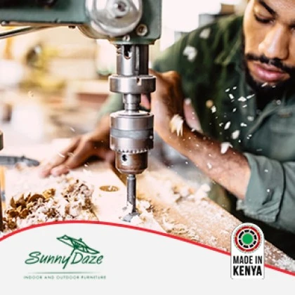 Handcrafted wooden kitchen tools by SunnyDaze, made in Kenya from recycled materials