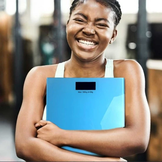 Shop quality Modane Digital Bathroom Scale with Electronic Display – Maximum Weight Capacity: 180 kg (396 lbs / 25 Stone), Blue in Kenya from vituzote.com Shop in-store or online and get countrywide delivery!