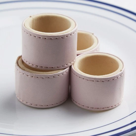 Shop quality Premier Faux Leather Pink Napkin Rings - Set of 4, Pink in Kenya from vituzote.com Shop in-store or online and get countrywide delivery!