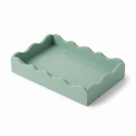 Candlelight MDF FSC Green Tray , 29.5cm x 29cm x 4cm