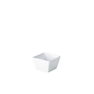 Neville Genware Porcelain Square Dish, 8.5 x 5.5cm