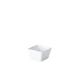 Neville Genware Porcelain Square Dish, 8.5 x 5.5cm