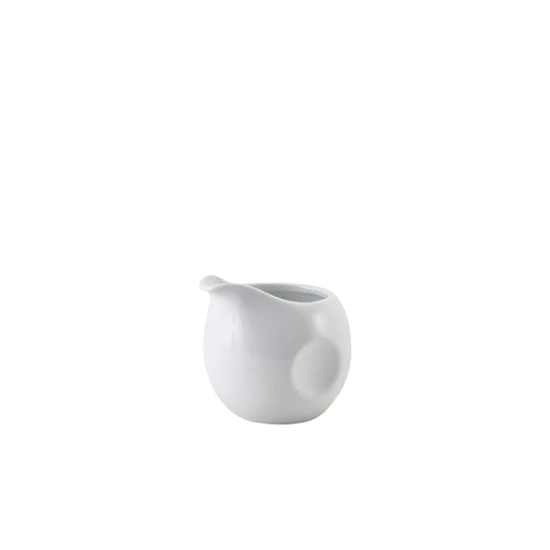 Neville GenWare Porcelain Pinched Milk Jug 8cl/ 80ml Neville GenWare Porcelain Pinched Milk Jug 8cl/ 80ml