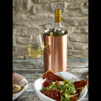 Neville Genware Copper Plated Wine Cooler