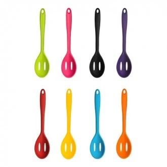 Premier Zing Purple Silicone Slotted Spoon