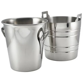 Neville Genware Stainless Steel Wine Bucket With Integral Handles