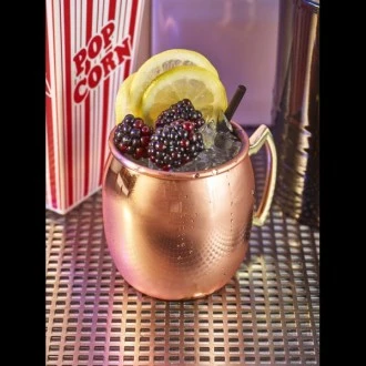 Neville Genware Barrel Mule Copper Mug, 400ml