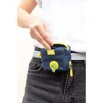 BUILT PET NightSafe Reflective Walk Bag, Blue - 70cm - 1.2m (27.5 - 49").