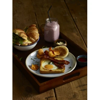 Neville Genware Acacia Wood Butlers Tray