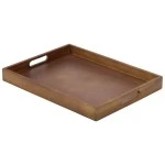 Neville Genware Acacia Wood Butlers Tray