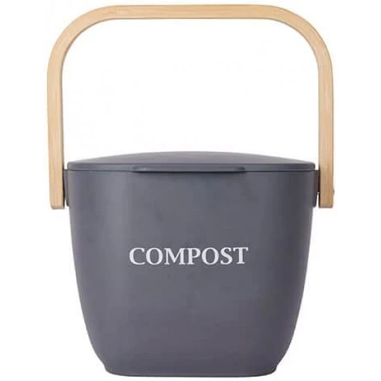 Natural Elements Kitchen Compost Bin , Bamboo Fibre, Grey, NECOMPGRY Shop quality Natural Elements Kitchen Compost Bin , Bamboo Fibre, Grey in Kenya from vituzote.com Shop in-store or online and get countrywide delivery!