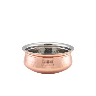 Neville Genware Copper Plated Handi Bowl, 14.5cm