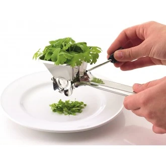 Kitchen Craft Stainless Steel Rotary Herb Mill/Mint Cutter