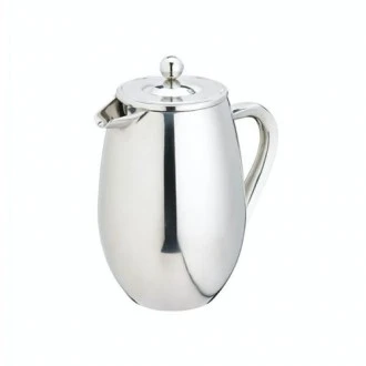 La Cafetière Double Walled Cafetiere, 3-Cup, Stainless Steel, 350ml