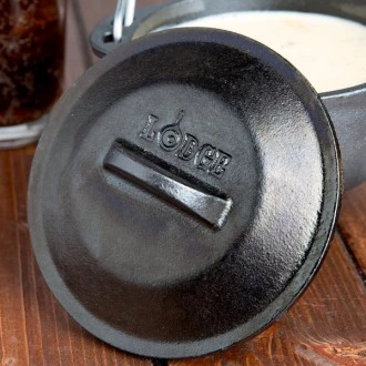 Lodge Cookware Cast Iron Cover, 5 inch, Black