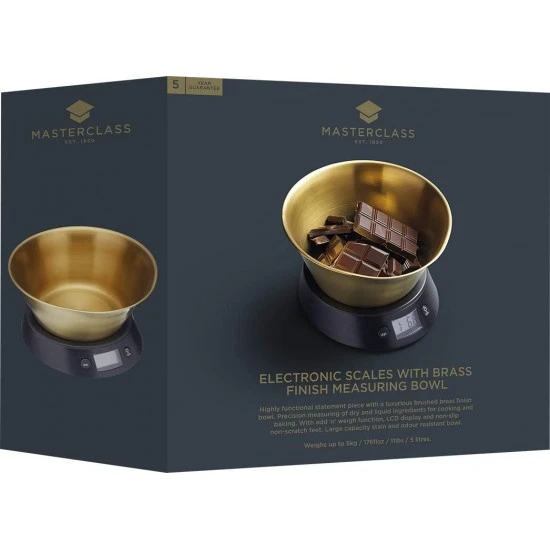 Shop quality Master Class Electronic Dual Dry and Liquid Scales with Brass Finish Bowl 5 kgs in Kenya from vituzote.com Shop in-store or online and get countrywide delivery!