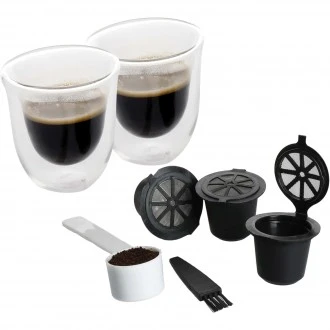 La Cafetière Reusable Nespresso Machine Coffee Pods, 3-Pack