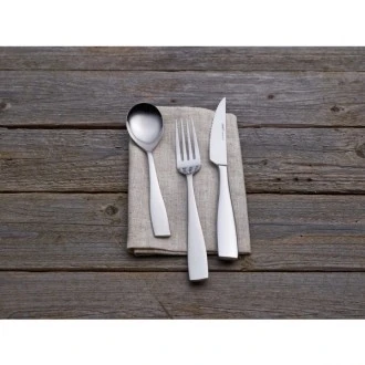 Neville Genware Parish Highly Polished 18/0 Stainless SteeL Square Steak Knife  24cm (L)