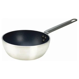 Neville Genware Non Stick Teflon Aluminium Saute Pan, 20cm