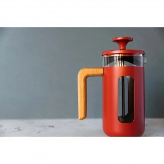 La Cafetière Pisa Cafetiere, 3-Cup, Red, 350ml