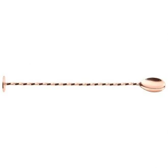 Neville Genware Copper Classic Bar Spoon, 27cm 