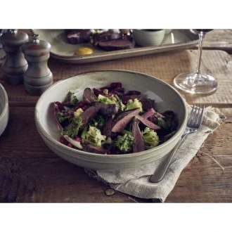 Neville Genware Terra Porcelain Grey Round Bowl, 11.5cm