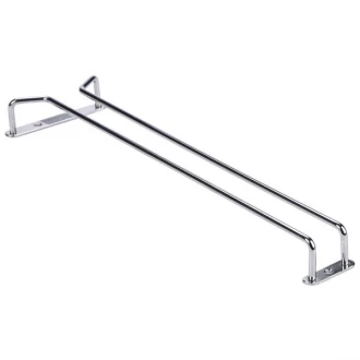 Neville Genware Chrome Glass Hangers 16 Inches
