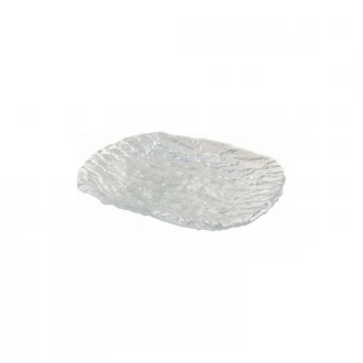 Neville Genware Glacier Glass Plate, 20cm