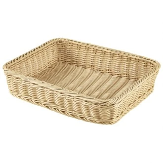 Neville Genware Polywicker Buffet Display Basket, 32 x 26 x 7cm (L x W x H)